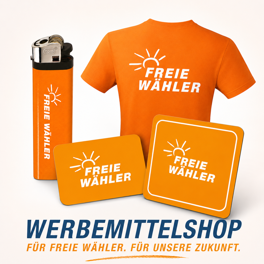 Werbemittel für die FREIEN WÄHLER NRW