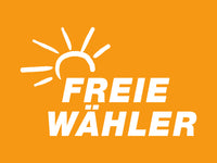 FREIE WÄHLER - Outdoor Aufkleber 7,1 x 9,6 cm