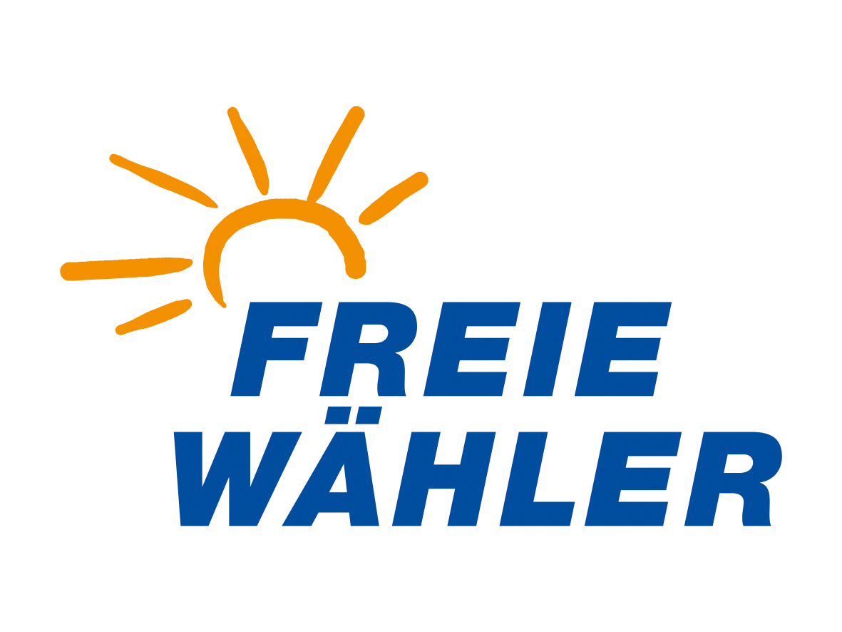 FREIE WÄHLER - Outdoor Aufkleber 7,1 x 9,6 cm 
